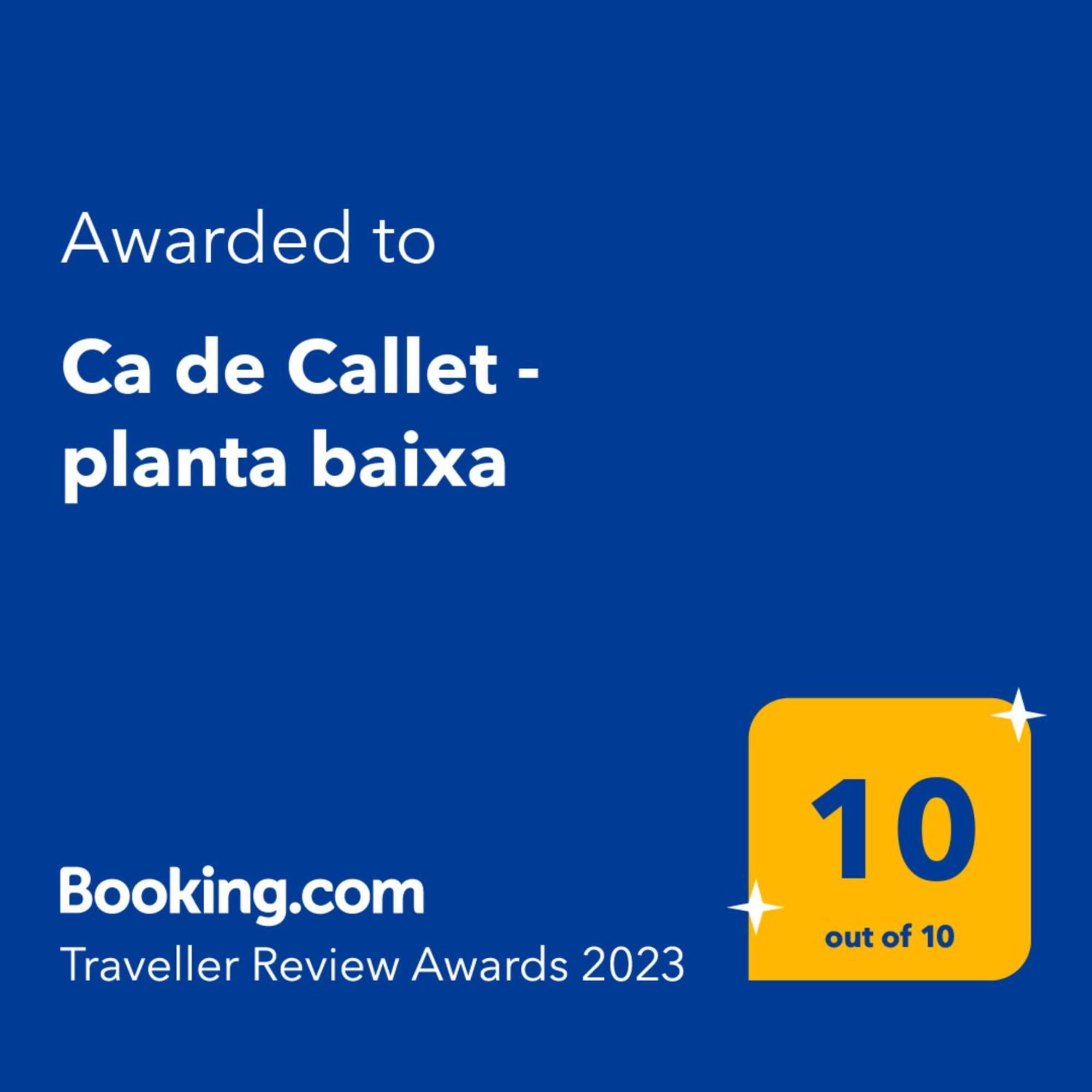 Ca De Callet - Planta Baixa Taüll Exterior photo